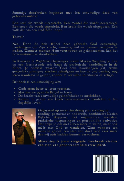(Pre order korting leverbaar oktober) Wandelen in Profetische Handelingen - Afbeelding 2